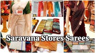 Saravana stores saree collection with price | Christmas and New Year Saree Collection | Shopping 