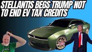 Stellantis And Other Car Companies Beg To Not End EV Tax Credits LOL