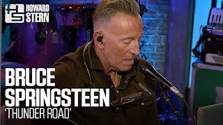 Bruce Springsteen “Thunder Road” Live on the Stern Show