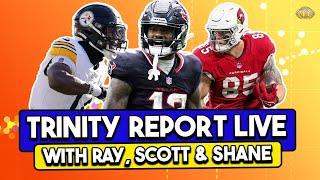 WR Utilization Breakdown LIVE: Maximize Fantasy Football Success with Trinity Score | #NFL