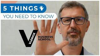 5 Things You Need To Know ️ - Vlerick Business School