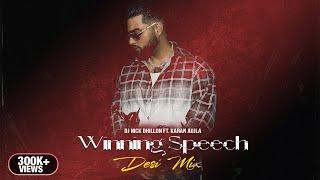 Winning Speech (Desi Mix) | Karan Aujla | DJ Nick Dhillon | Latest Punjabi Songs Mix 2024 | Lyrical