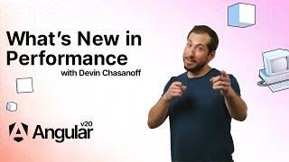 Building more performant apps with Angular v20