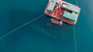 Parks Canada explores the wreck of HMS Erebus and collects new artifacts