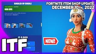 Fortnite Item Shop *NEW* NOG OPS BUNDLE! [December 10th, 2022] (Fortnite Battle Royale)