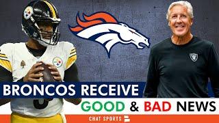 Denver Broncos Receive A Mixture Of GOOD And BAD News