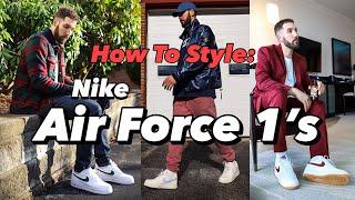 HOW TO STYLE NIKE AIR FORCE 1'S IN 2020 - NIKE AIR FORCE 1 LOOKBOOK