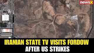 Iranian State TV Visits Fordow After US Strikes | 'Seems Like There Was No Strike'