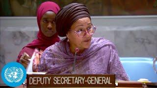 Women building peace in a changing environment - UN Vice Chief | Briefing | United Nations