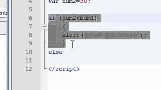 Javascript_Tutorial 9. If Else Statement