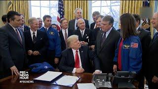 Trump Administration Space Policy, PBS NewsHour, April 12, 2017