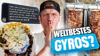 VIEWER SENDS ME TO THE ALLEGEDLY BEST GYROS IN THE WORLD! - COLOGNE