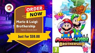 Mario & Luigi: Brothership! – Order Now! Just for $59.88 #marioandluigibrothership #nintendogame