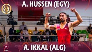 Amr Reda Ramadan Hussen (EGY) vs Abdelkader Ikkal (ALG) - Final // African Championships 2022