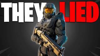 Fortnite Lied to You. | Master Chief Controversy