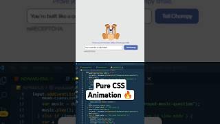Make Chompy Smile CAPTCHA CSS Animation
