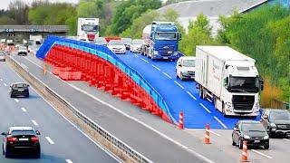 American Engineers Shocked in Switzerland - Asphalt Road Construction Without Stopping Traffic