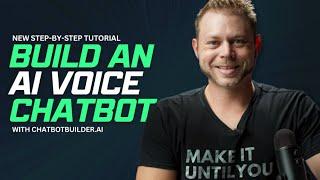 Build an Ai Voice Bot Chatbot for Your Business | Snoop Bot | ChatbotBuilder.ai | Aug 2023