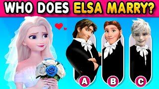  Guess Cartoon Characters by Their Outfit? Elsa, Anna, Snow White, Ariel, Rapunzel, Princess