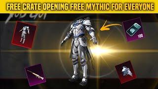 Get Free AWM Skin & Old Mythic Suit | 100 Free Supply Crate Opening | PUBGM