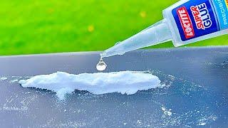 Super Glue and Baking soda ! Pour Glue on Baking soda and Amaze With Results