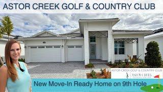 New Home For Sale on Golf Course | Astor Creek Golf & Country Club | Kolter Homes | Port St Lucie FL