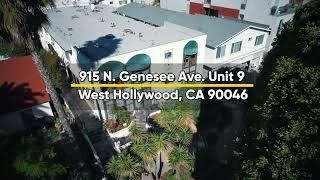 LEASED IN WEST HOLLYWOOD 915 N. Genesee Ave Unit 9, West Hollywood, CA 90046