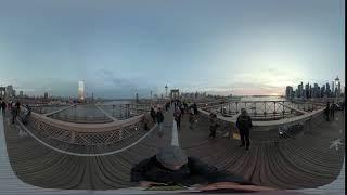 Brooklyn Bridge Dec 2019 360° video