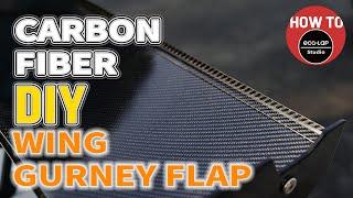 How to Make a Carbon Fibre Wing Gurney Flap [DIY] (How to ECO-LAP)