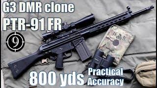 PTR 91FR (G3 / HK91 DMR clone) to 800yds: Practical Accuracy (Counter Strike Auto Sniper/ G3 SG1)