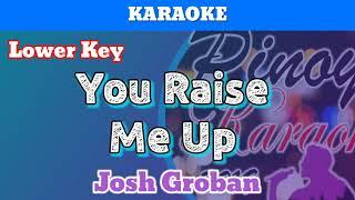 You Raise Me Up by Josh Groban (Karaoke _ Lower Key)