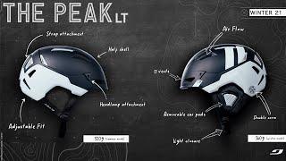 THE PEAK LT - Ski/Mountaineering dual certification helmet