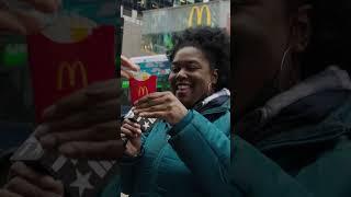 BET & McDonald’s Are Back On The Streets Of NYC To Test RAP IQ! #shorts #BETHipHip50 #HipHops50th