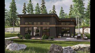 ADU Modern House Plan Under 600 sq. ft. | 963-01093