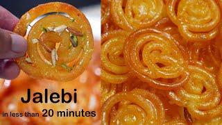 सिर्फ 4 चीजों से  पूरे परिवार के लिए बनाए झटपट जलेबी | Instant Jalebi Recipe