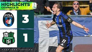 Pisa-Sassuolo 3-1 | TRAMONI (doppietta) e TOURÈ calano il tris pisano | HIGHLIGHTS Serie BKT