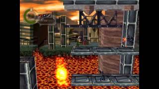 C: The Contra Adventure ... (PS1) Gameplay