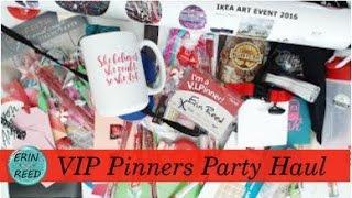 Pinners Conference VIP Party Haul #pinnersconf