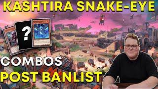 IN-DEPTH 4 Must Know Kashtira Snake-Eye Combos! POST BANLIST! BEST DECK AGAIN?!