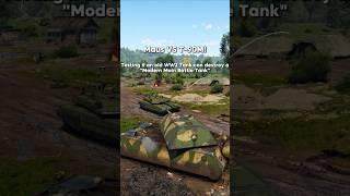 Can a WW2 Tank destroy a Modern Tank? #warthunder