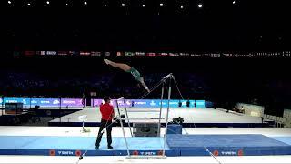 SANDOVAL Ahtziri (MEX)_2023 Artistic Worlds, Antwerp (BEL)_Qualifications_Uneven Bars