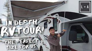 Our 23ft Class C RV Tour! Full Motorhome Walk Through 