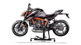 Zentralständer für KTM 1390 Super Duke R Constands Power mit Adaterplatte