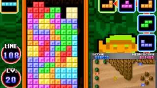 Tetris DS - Marathon (level 20 start, perfect run)