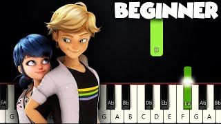 In The Rain - Miraculous Ladybug | BEGINNER PIANO TUTORIAL + SHEET MUSIC by Betacustic