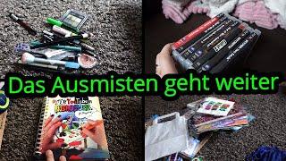 Tagelang ausmisten und aufräumen | es geht weiter | #kaufsucht bekämpfen  mit Minimalismus