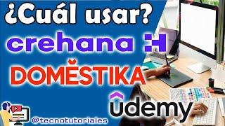 Crehana vs Domestika vs Udemy ¿Cuál es mejor?