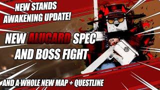 NEW STANDS AWAKENING ALUCARD SPEC AND QUEST UPDATE [ HOW TO GET + SHOWCASE ]