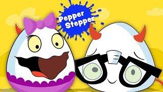 Pepper Stepper | סדרת קריקטורות חדשות | סרטונים מצחיקים | Kids Tv Israel | תכניוןת לילדים