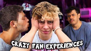 HE THREATENED MY BOYFRIEND (WORST FAN EXPERIENCES) | NOAHFINNCE #AD #YoutubeMusicRecap